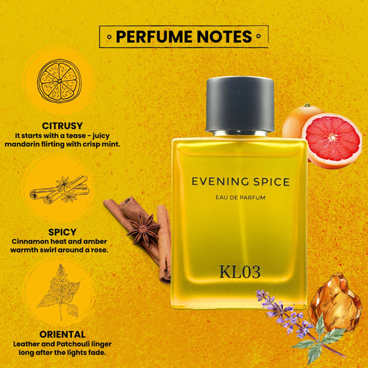 KL03 Evening Spice Long Lasting Perfume