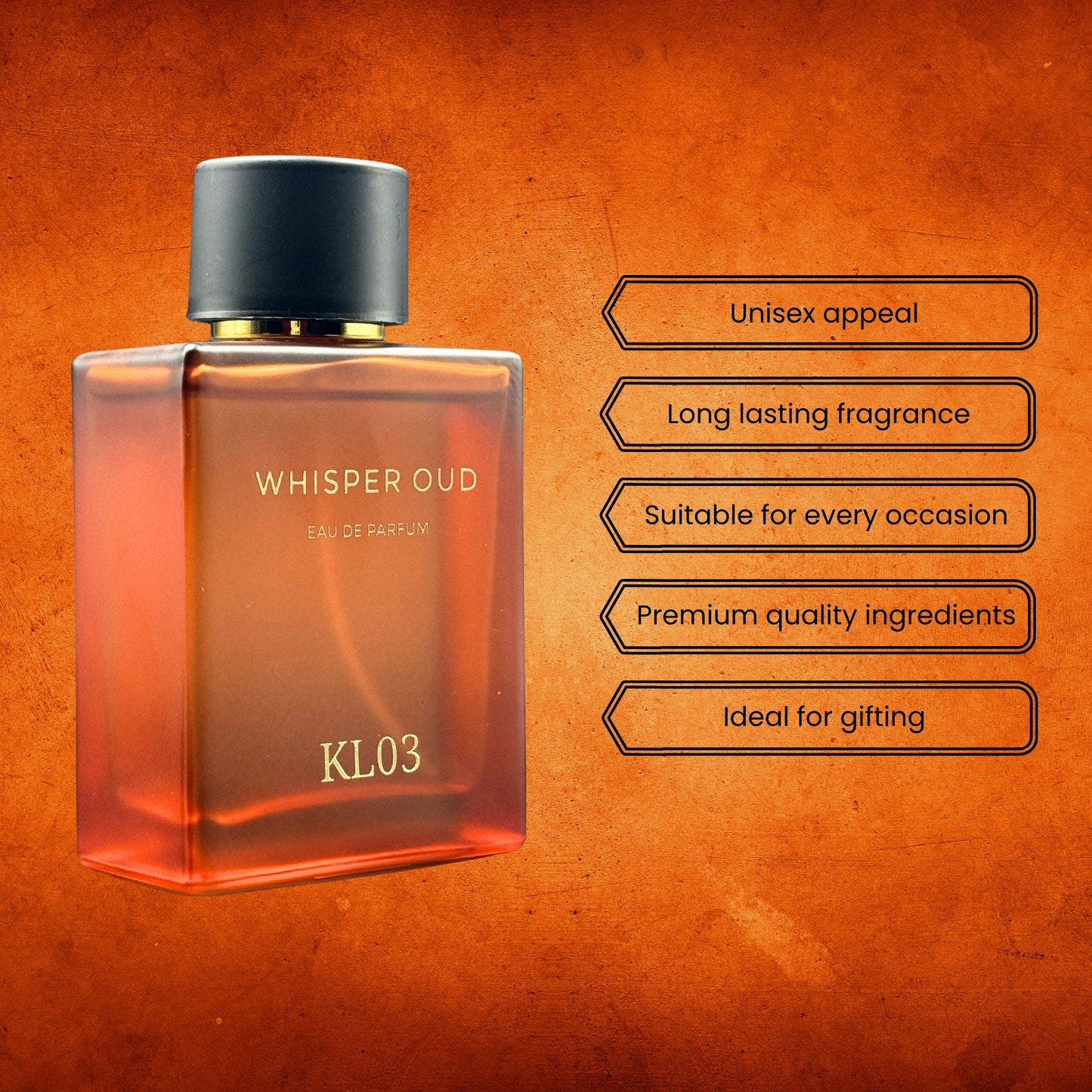 KL03 Whisper Oud Long Lasting Perfume